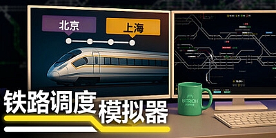 铁路调度模拟器/铁路路线/Rail Route v2.3.22|模拟经营|容量1.5G|免安装绿色中文版|支持键盘.鼠标