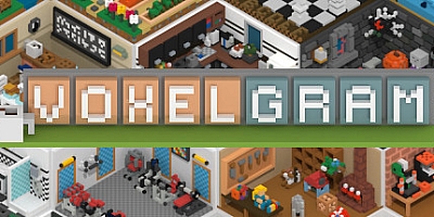 立体绘图方块/Voxelgram Build.16619908|休闲益智|容量109MB|免安装绿色中文版|支持键盘.鼠标.手柄