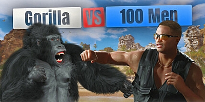 猩猩对战100个男人/Gorilla Vs 100 Men Build.19340838|动作冒险|容量3.2G|免安装绿色中文版|支持键盘.鼠标